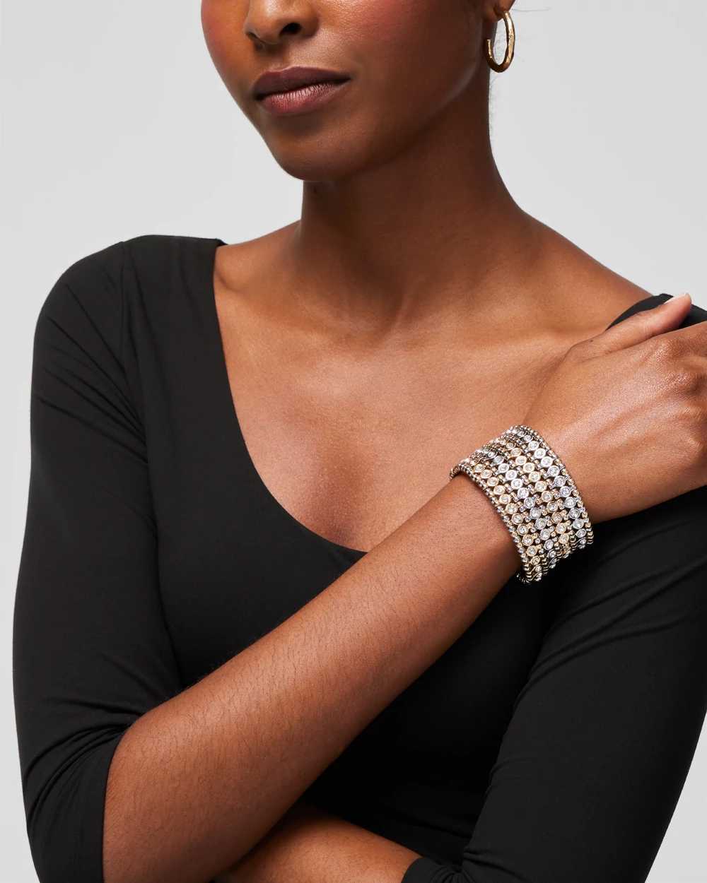 Wide hotsell stretch bracelets